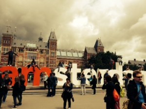 Rijkmuseum and plaza